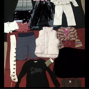 Lot Of Girls Spring Summer Clothes Sz 4/5 Years 13 Pc Flowers By Zoe RL Zara GAP